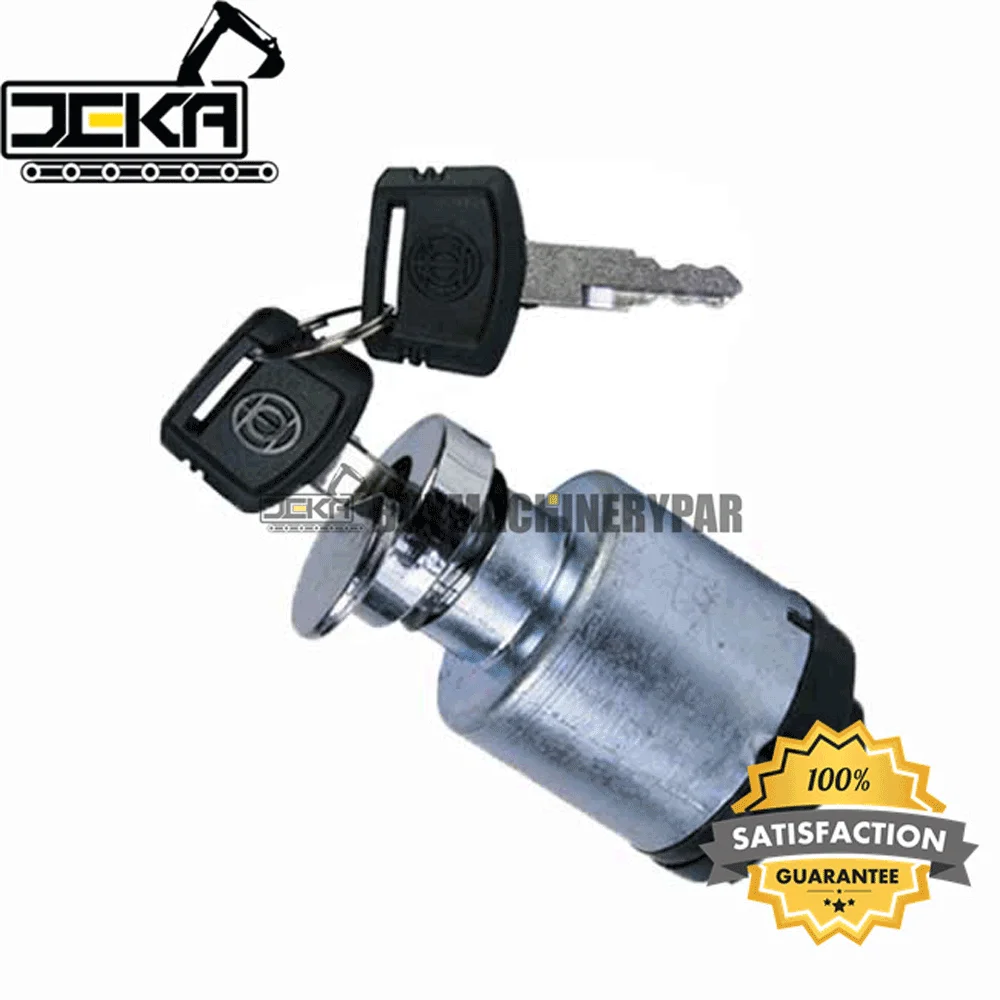 Interruptor Lgnition con 2 llaves para excavadoras Hitachi SERIES EX-1/2/3/5/6 ZX-1/3