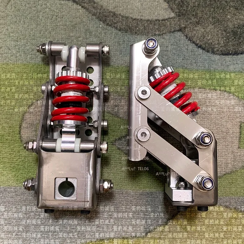 Aluminum Kart Shock Absorber Independent Suspension Parts Set Small RC Transport Vehicle Arm Kit