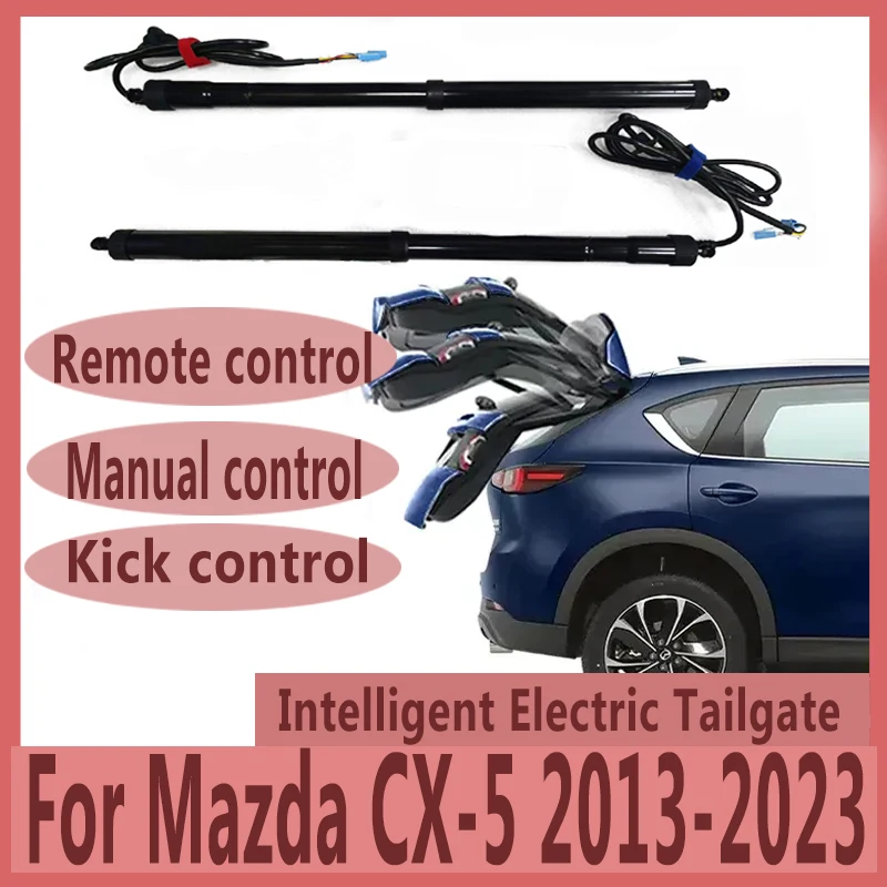 

Для Mazda CX-5 CX5 2013-2023, Модифицированная электрическая задняя дверь, модификация автомобиля, автоматический подъемный электродвигатель для багажника