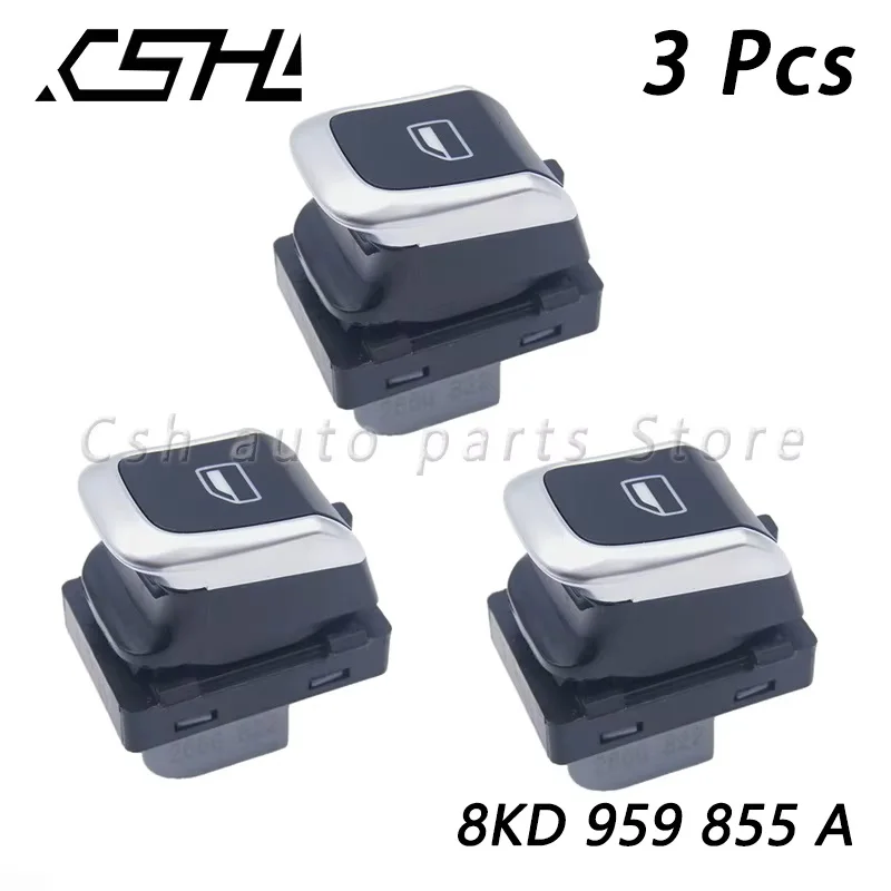 8KD959855 Car glass window single control switch button for AUDI A4 Allroad B8 Avant A5 Q5 8K0959855 8KD959855A 8KD 959 855