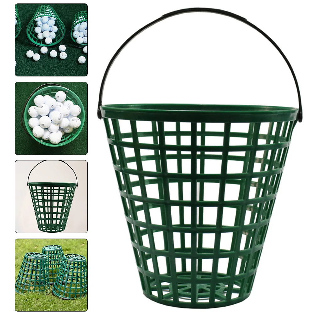 

Golf Ball Bucket Wire Container Storage Baskets Outdoor Sports Supply Portable Golfball Golfing