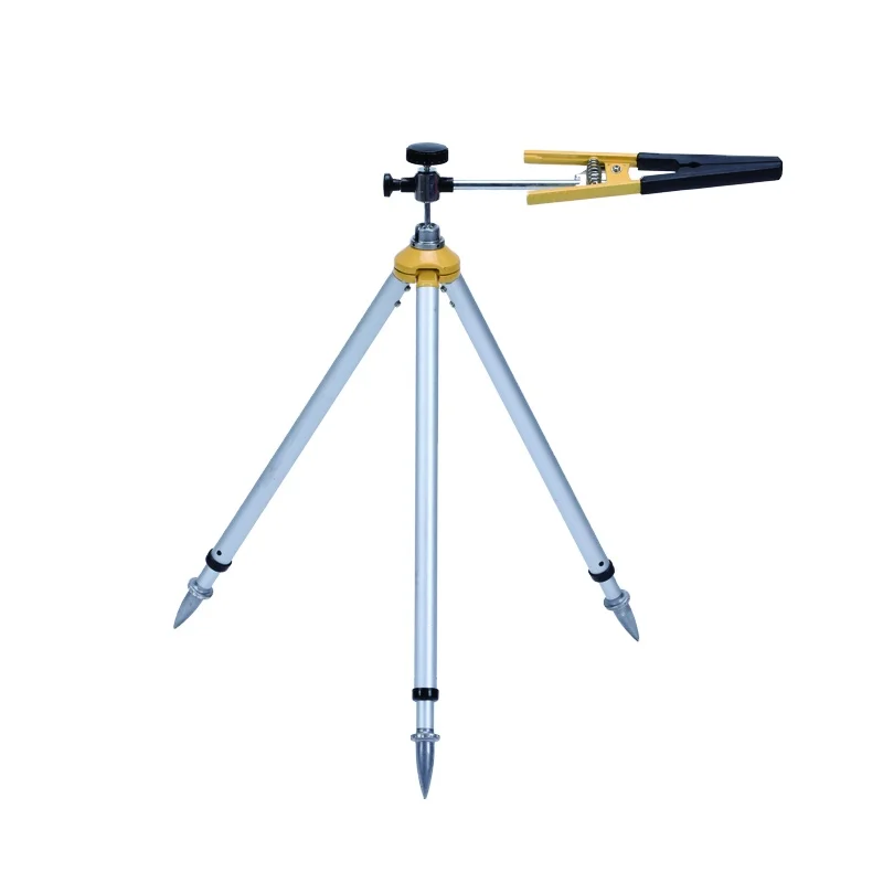 

Alligator Clamp Prism Pole Survey Tripod with Clip Ball-And-Socket Head for GPS Pole Rod Ranging Pole SECO TP-MP