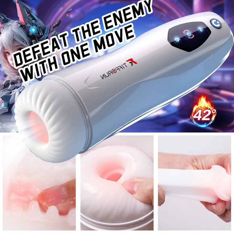 Automatic Sucking Male Mastubator Blowjob Masturbation Equipment Machine Sex Toys Adult Goods for Men Man Masturbators Cup