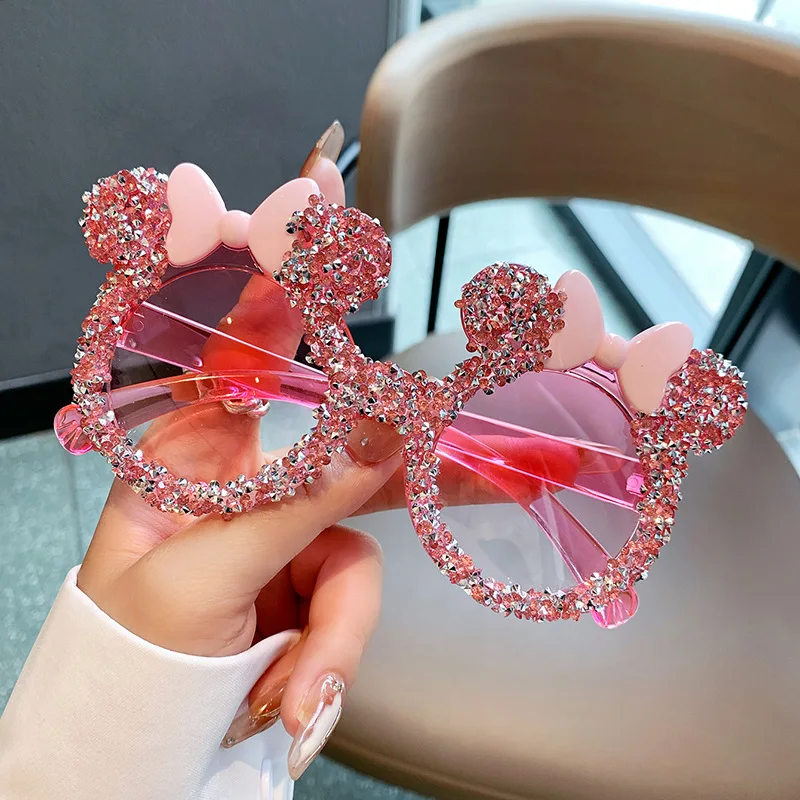 Cute Flower Children's Sunglasses Candy Color Frame Boys And Girls Glasses Outdoor UV Protection Kids Sunglasses image 6