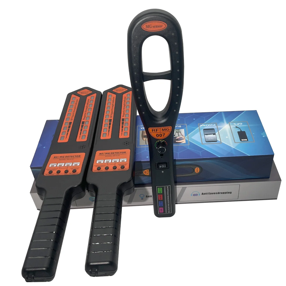 

4G/5G Signal Detector DS-810, 6000MHz Wide Frequency RF Scanner for Mobile Phone, WiFi Camera, Eavesdropping Device Sweeper.