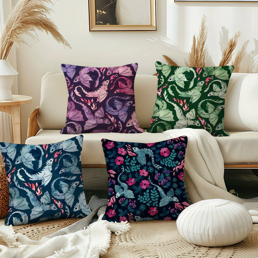 Dragon Star cushion cover Pillow Cover Decoration Room Home Sofa living Office Car Nordic Simplicity
