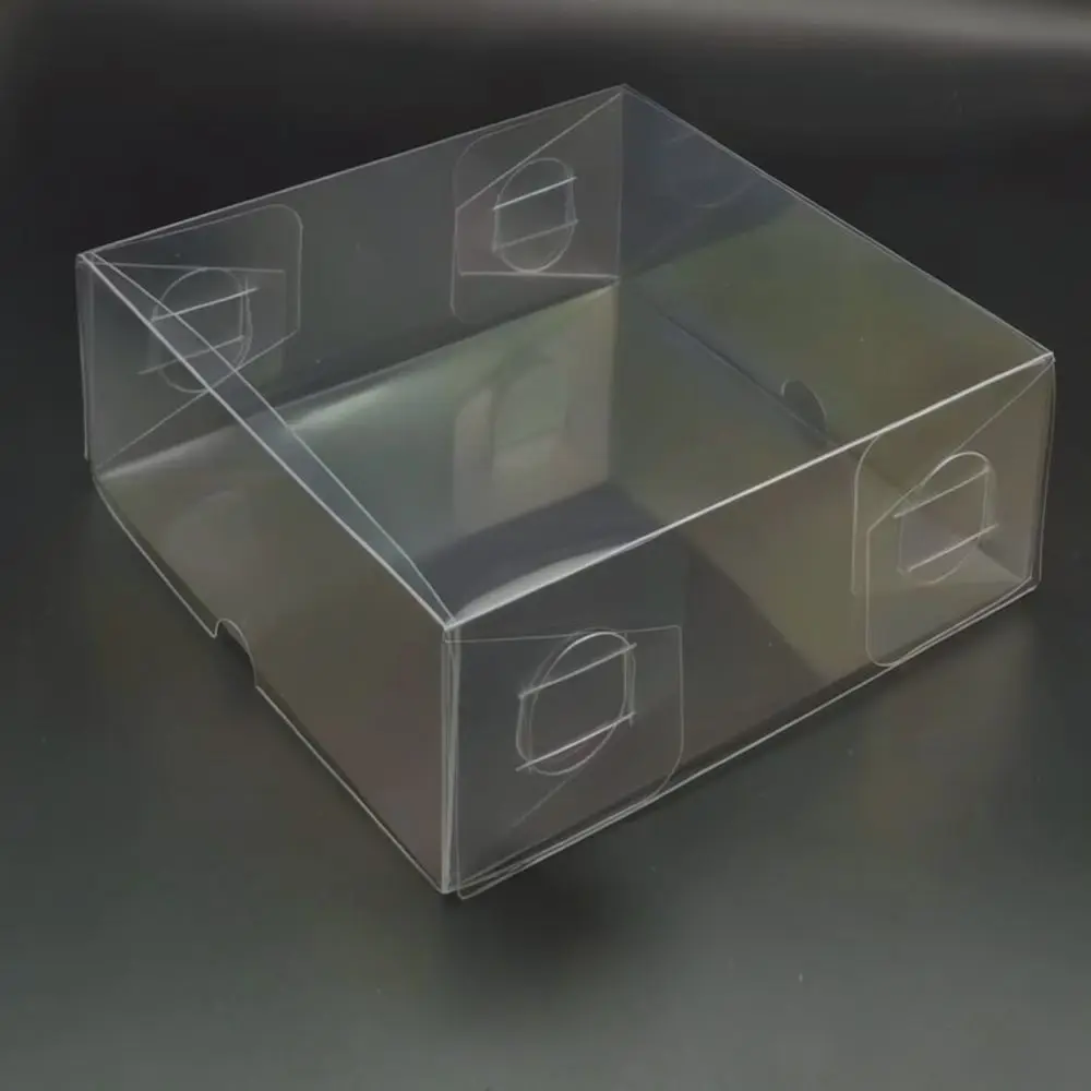Transparent Plastic Box With Lid For Household Organization Gift Packaging Display Container Showcase Organizer