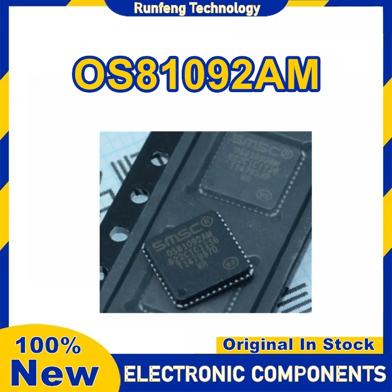 5PCS New Original OS81092AM OS81092 0S81092AM QFN48 In Stock