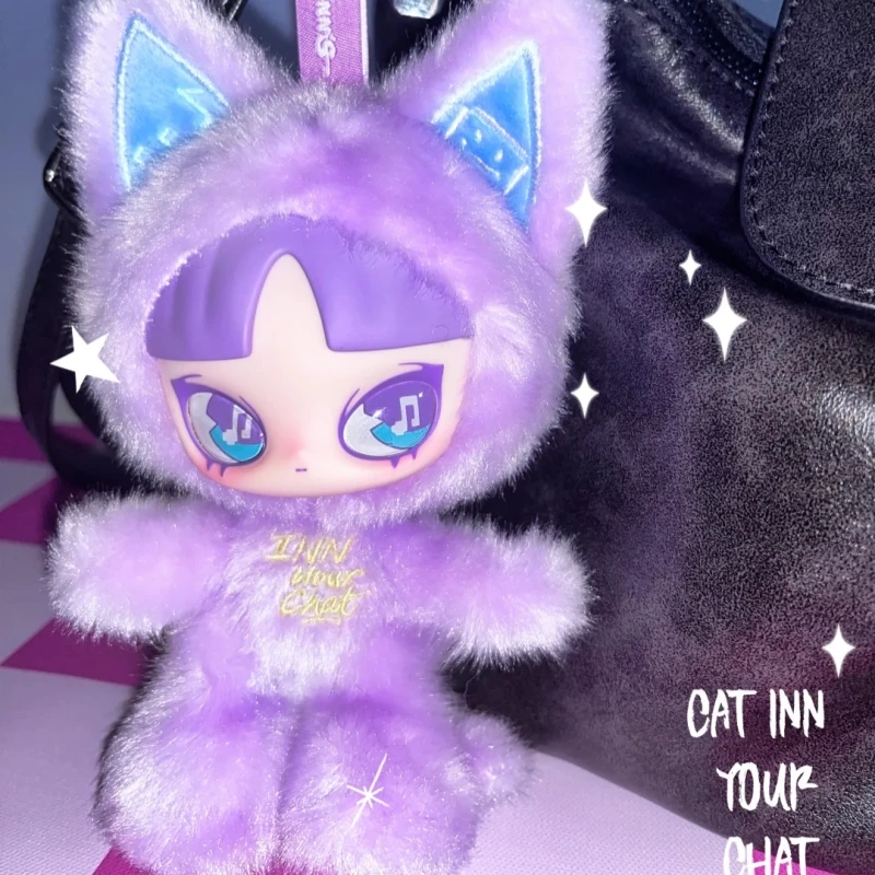 

Горячая подлинная серия Inn Cat Inn Your Chat, виниловая слепая коробка, модные и популярные игрушки, модные коллекционные куклы, украшения для комнаты