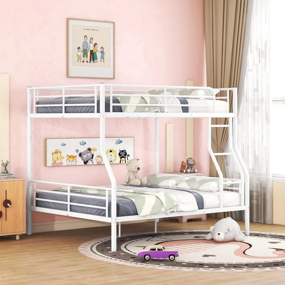 

Over Queen Bunk Beds for Adults, Heavy-Duty Metal Bunk Bed for Boys Girls Teens Bedroom Dormitory,Can be Divided into Two Beds