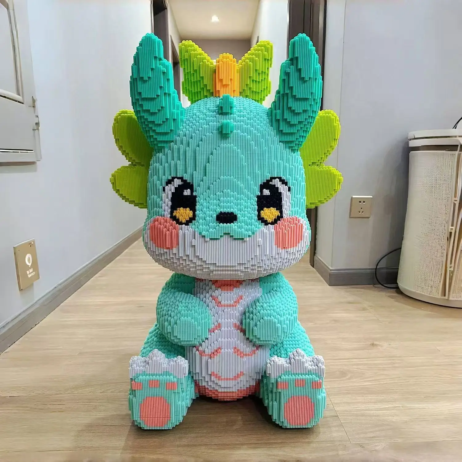 30000Pcs Dragon Baby Model Building Blocks Floor-Standing Large Ornament Year of the Dragon Building Block Gift Handmade Creative view 3