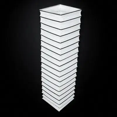 

Vertical Paper Lampshade Floor Light Cover Dust-Proof Durable Chic Modern Light Shade Decorative Lighting Accessory