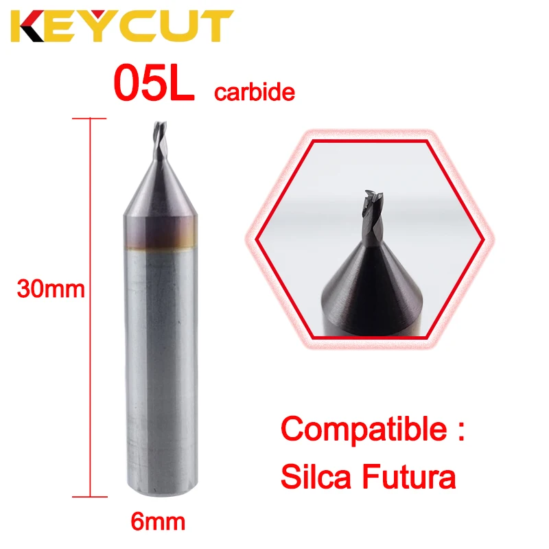 SILCA Futura 05L 05LW 1.1mm Milling Cutter Fit for ILCO Silca Futura Auto and Pro Key Machine Aftermarket