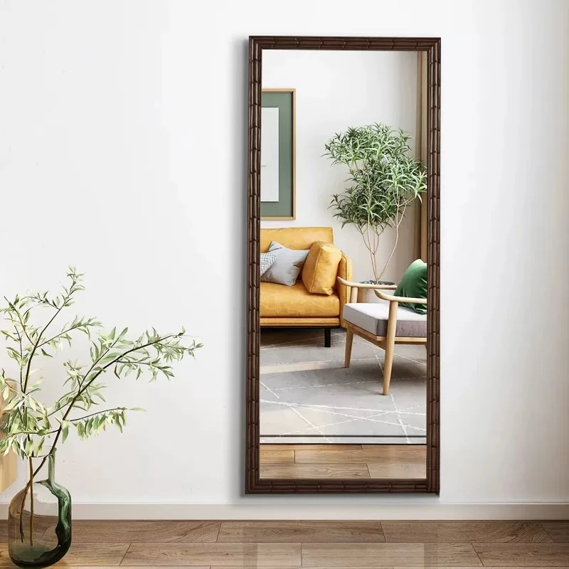 Ganzkörper-Nordischer Spiegel Ästhetische Wohnzimmer-Dekoration Mädchen Moderner Dekorationsspiegel Luxuriöser Vintage-Wandspiegel Wohnzimmer-Dekorationen