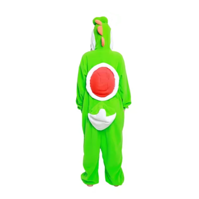 Yoshi Cosplay Clothes For Adults Onesies Women Kigurumi Full Body Pajamas Christmas Sleepwear Whole Costume Halloween Gift view 5