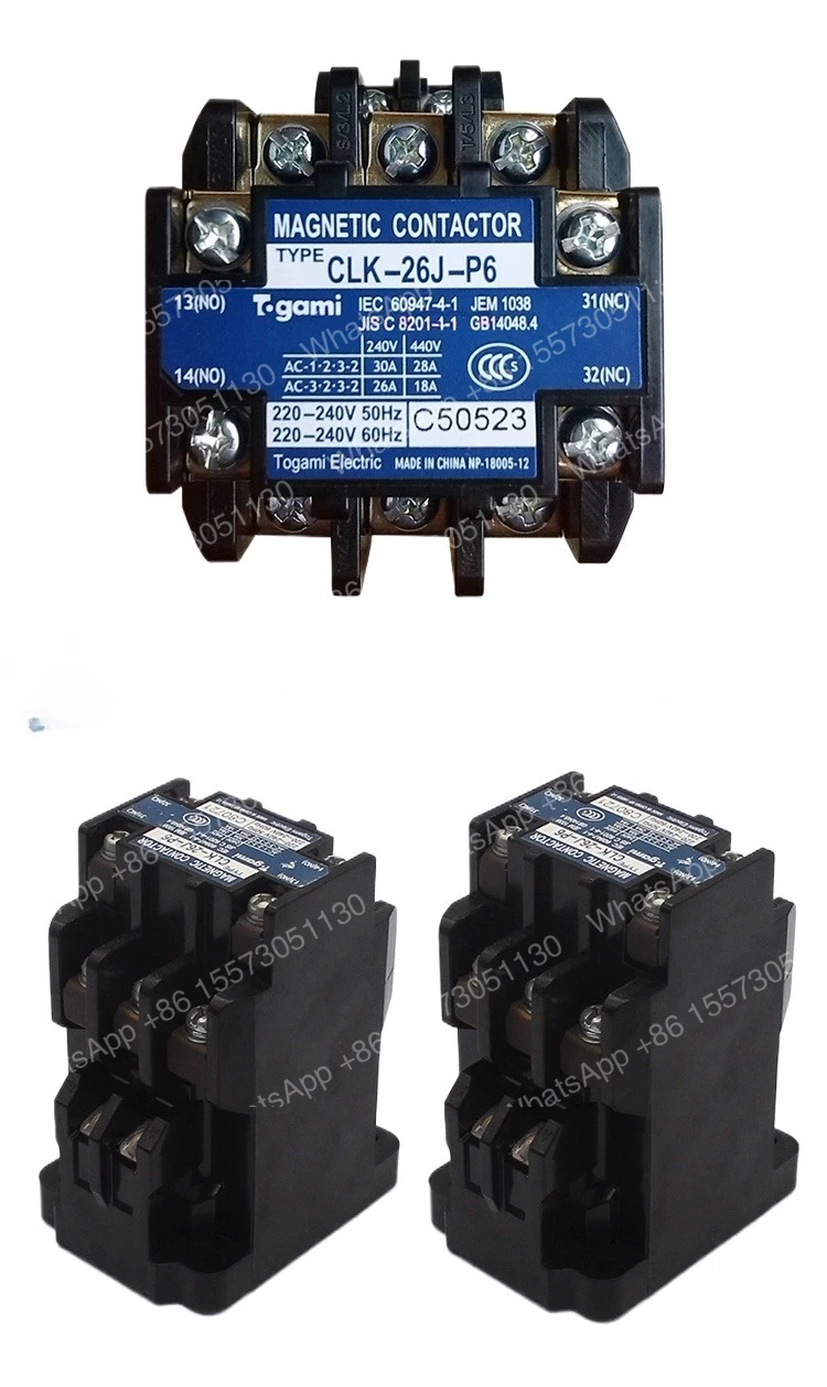 contactor CLK-26J-P6 original CLK-15J20-P6C Function normal, welcome to order
