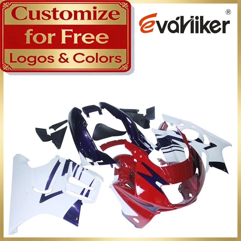 

Motorcycle Fairings For Honda CBR600F3 1995 1996 F3 95 96 red white ABS Plastic Fairing Kits Customizable Colors