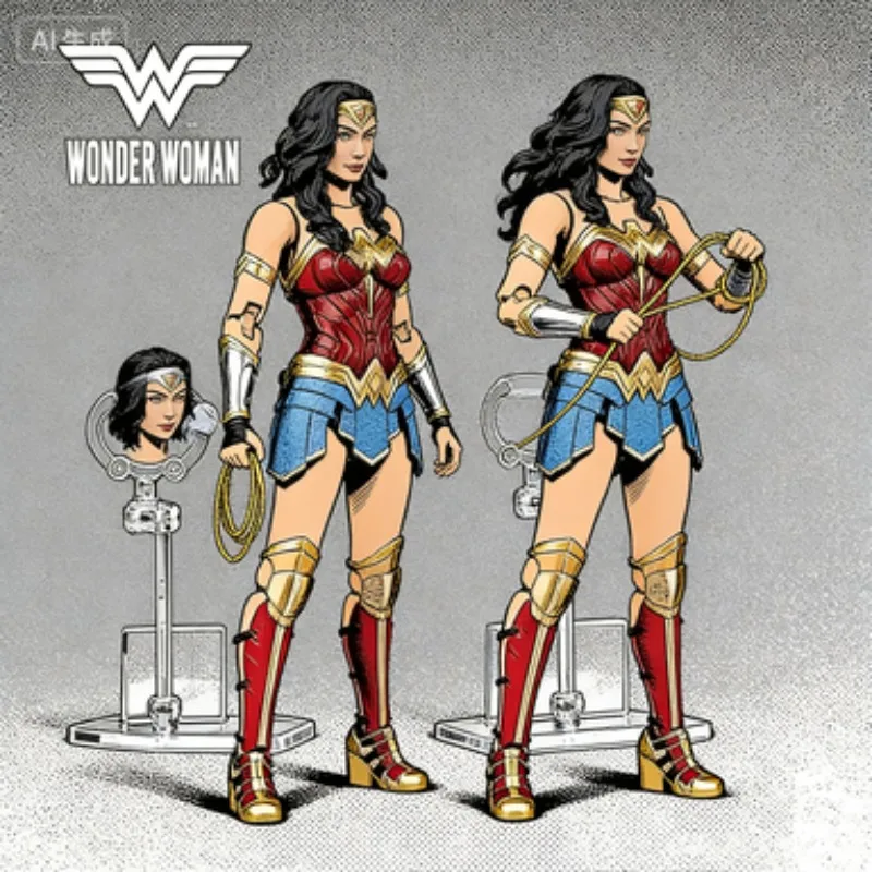 

Nueva Figura de Acción Original de WONDER WOMAN de DC, Juguetes Coleccionables, Modelo FondJoy