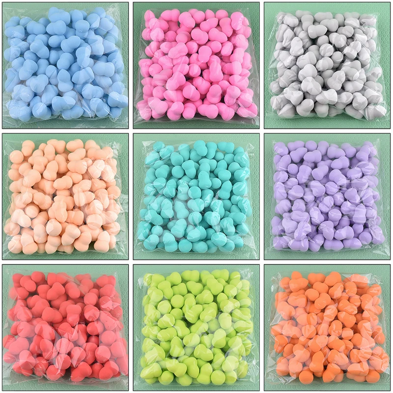 6/30/100Pcs Mini Makeup Sponge Soft Cute Face Beauty Egg Cosmetic Powder Puff for Foundation Cream Concealer Makeup Blender Tool