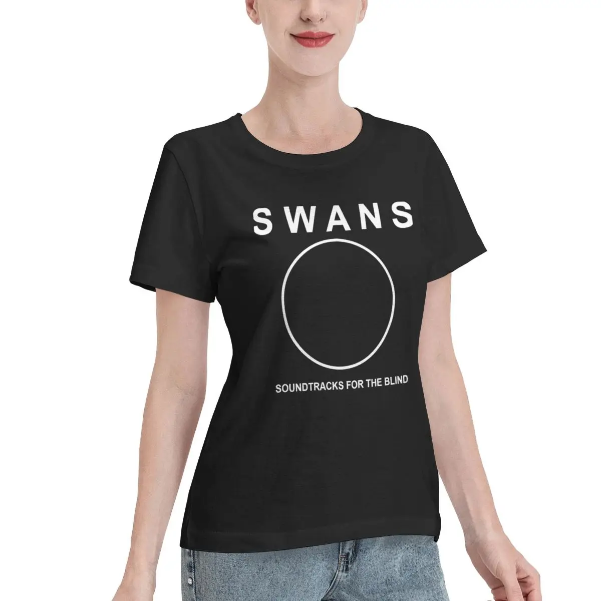 Limited Offer SWANS Band Logo Merchandise Women's T-shirt Shopping Slim Friendly Top