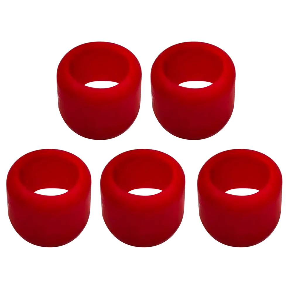 

2/5pcs Protective Rubber Boot 1/4in Hex For Impact Driver Head Protective Rubber Boot Power Tools Replacement Spare Parts