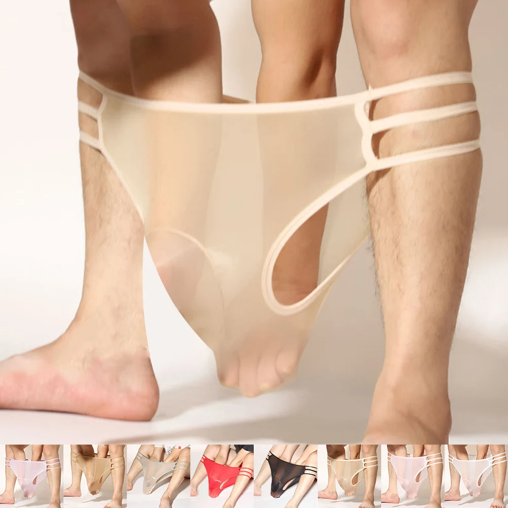 حار جديد أنيق مريح أزياء الرجال ملابس داخلية قصيرة مثير الحقيبة الناعمة كل موسم تنفس كلاسيكي لامع #6