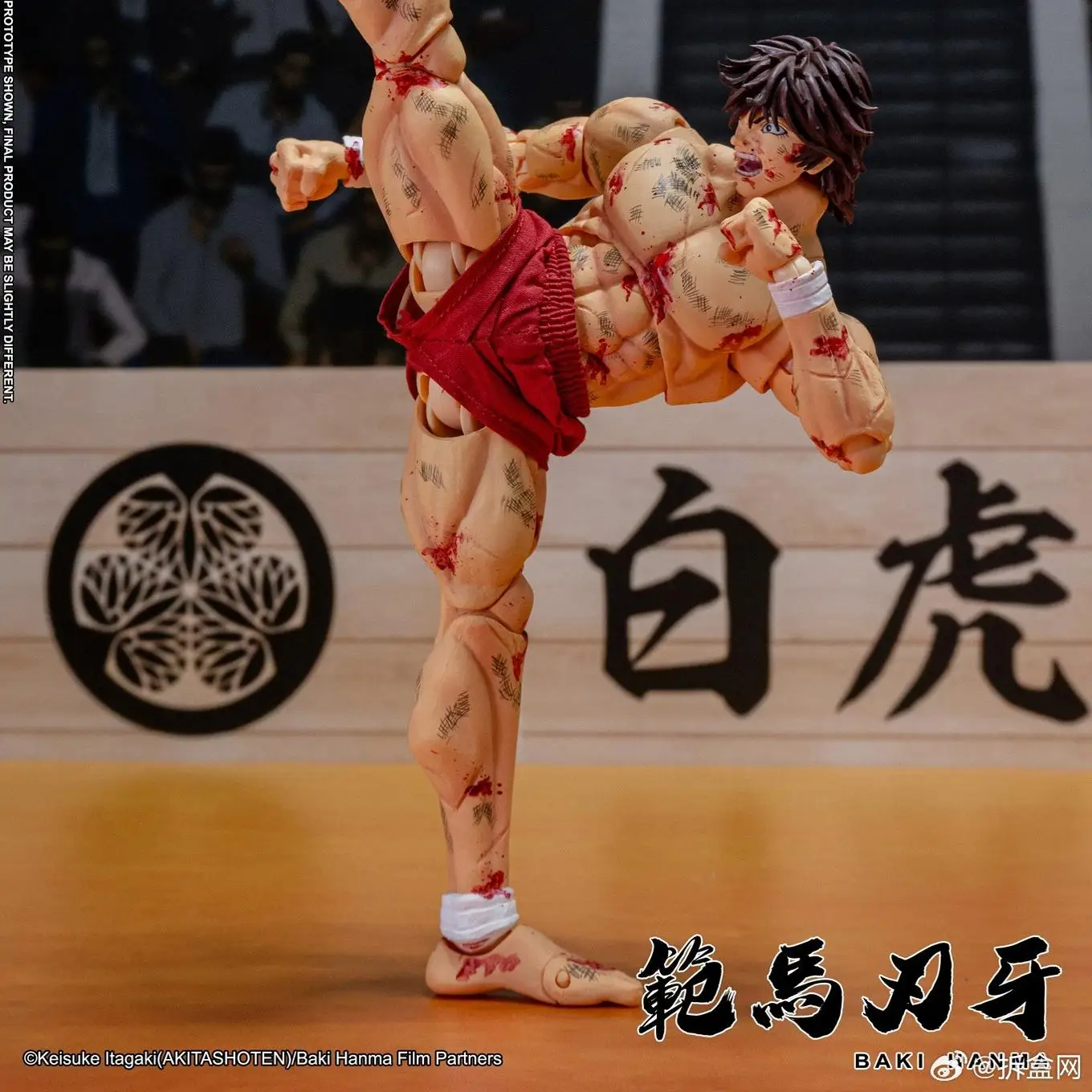 Tempestade brinquedos escala 1/12 hanma baki figura de ação-edição limitada dos desenhos animados grappler batalha sangrenta danos colecionáveis