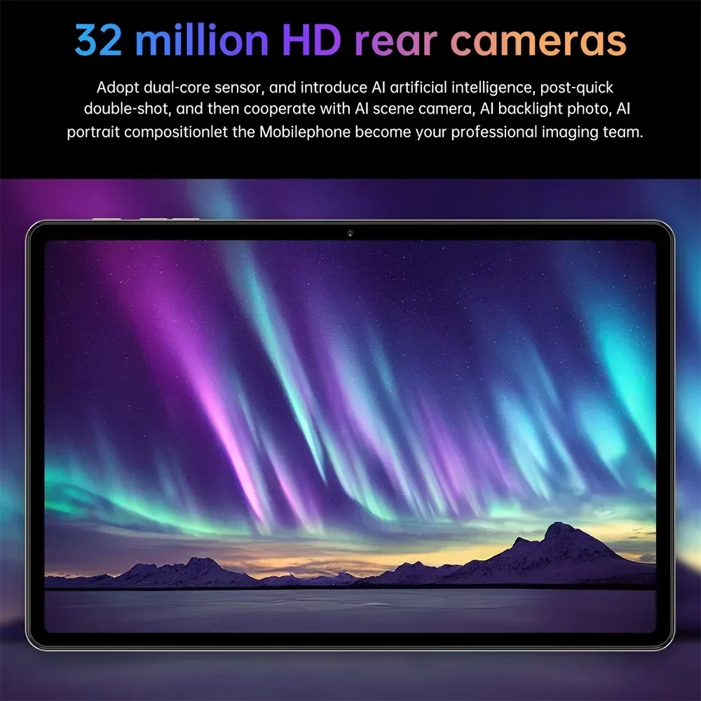 CHOTOG Hot Pad 7S Pro Tablet Android 5G Tablets 10000mah Global Version Tablet PC 10.1 Inch HD 22GB+2TB Face Recognition 5G Dual SIM Wi-Fi Bluetooth Tab for Kids Tabs