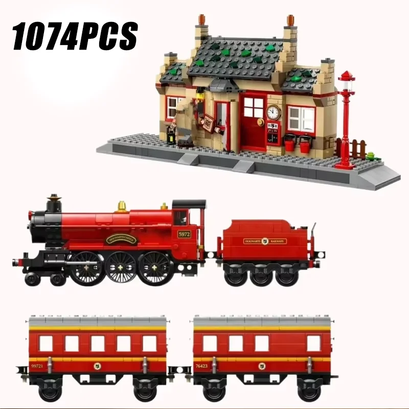 

Customizable Building Blocks Toy 1074Pcs Classic Train Set With Station Construction Brick Education Learning Toy For 6+ years