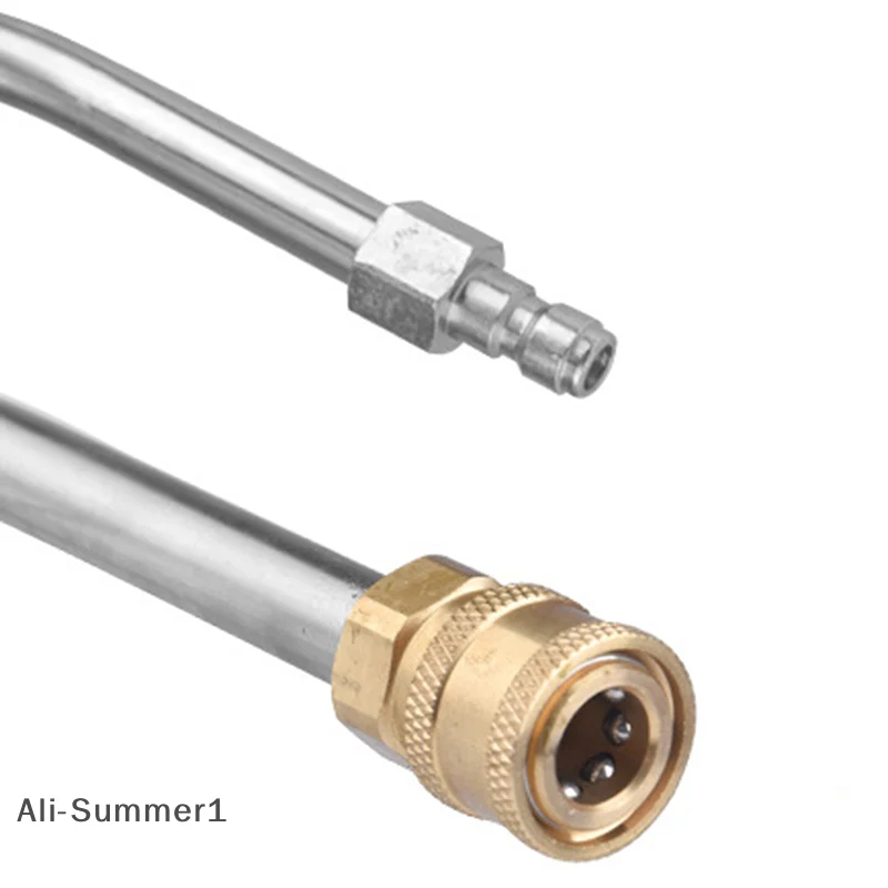 【E】1/4 Inch Quick Connect Pressure Washer Lance, 40cm Extension Rod for High Pressure Cleaning, Upgrade Power Washing Sprayer