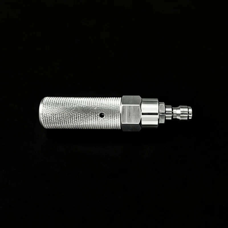 1PCS For UAV Drone One Piece Dual Mode Nozzle Length 80mm Foam Water Spray Cleaning Accessory Aluminum Forged Washer Head