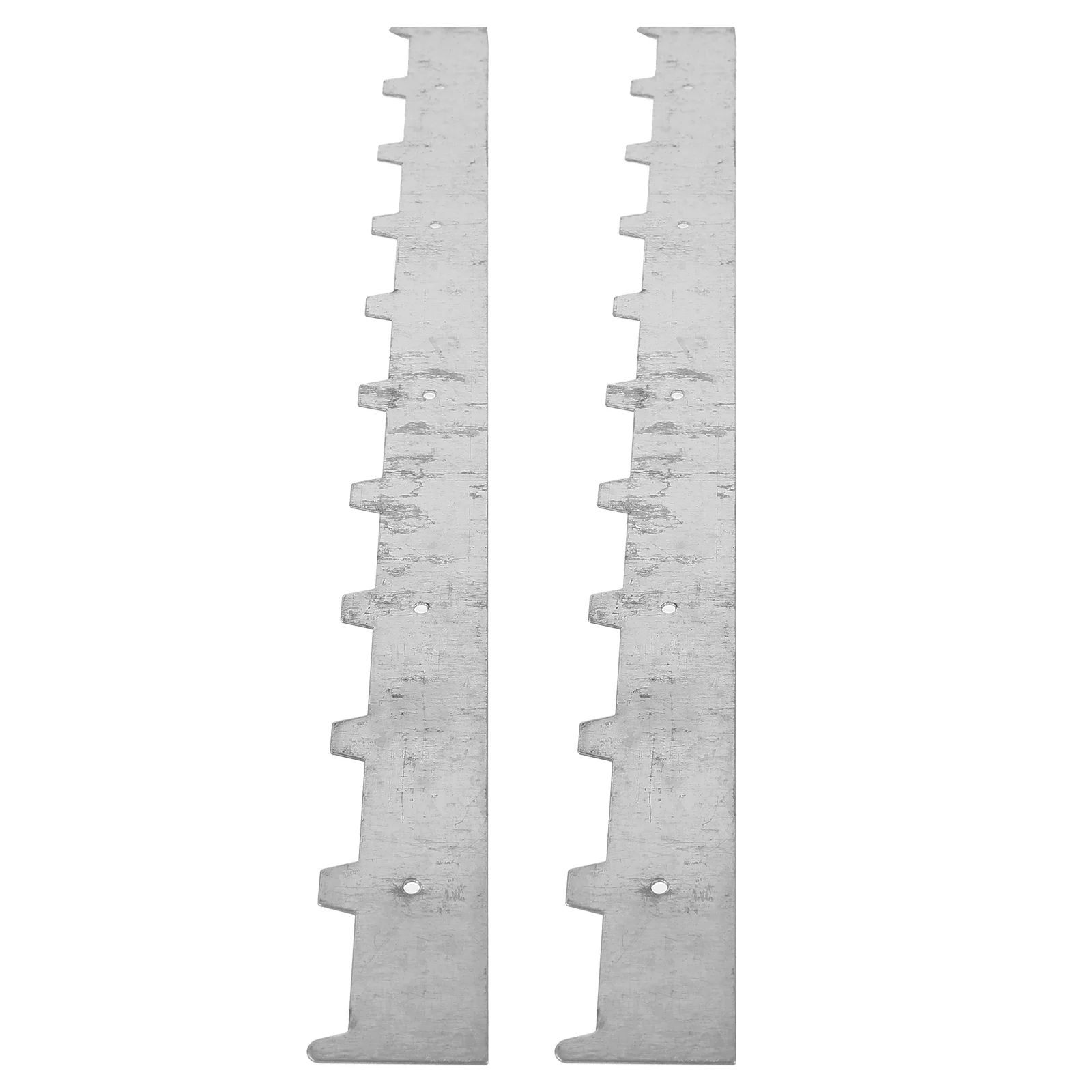 2 Pcs Protection Nest Frame Card Strip Strips for Beekeeping Galvanized Iron Beehive Travel Gate