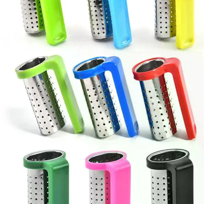 Food Grade Stainless Steel Tea Infuser Strainer Rust Proof Loose Leaf Tea Diffuser for Office Daily Tea Making