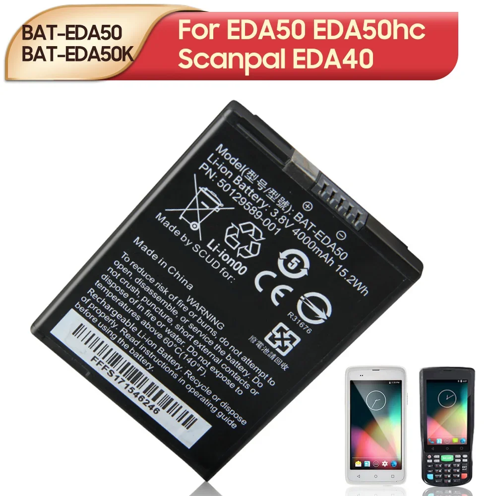 

Original Replacement Battery BAT-EDA50 BAT-EDA50K For Honeywell EDA50 EDA50hc Scanpal EDA40 Mobile Computer 4000mAh