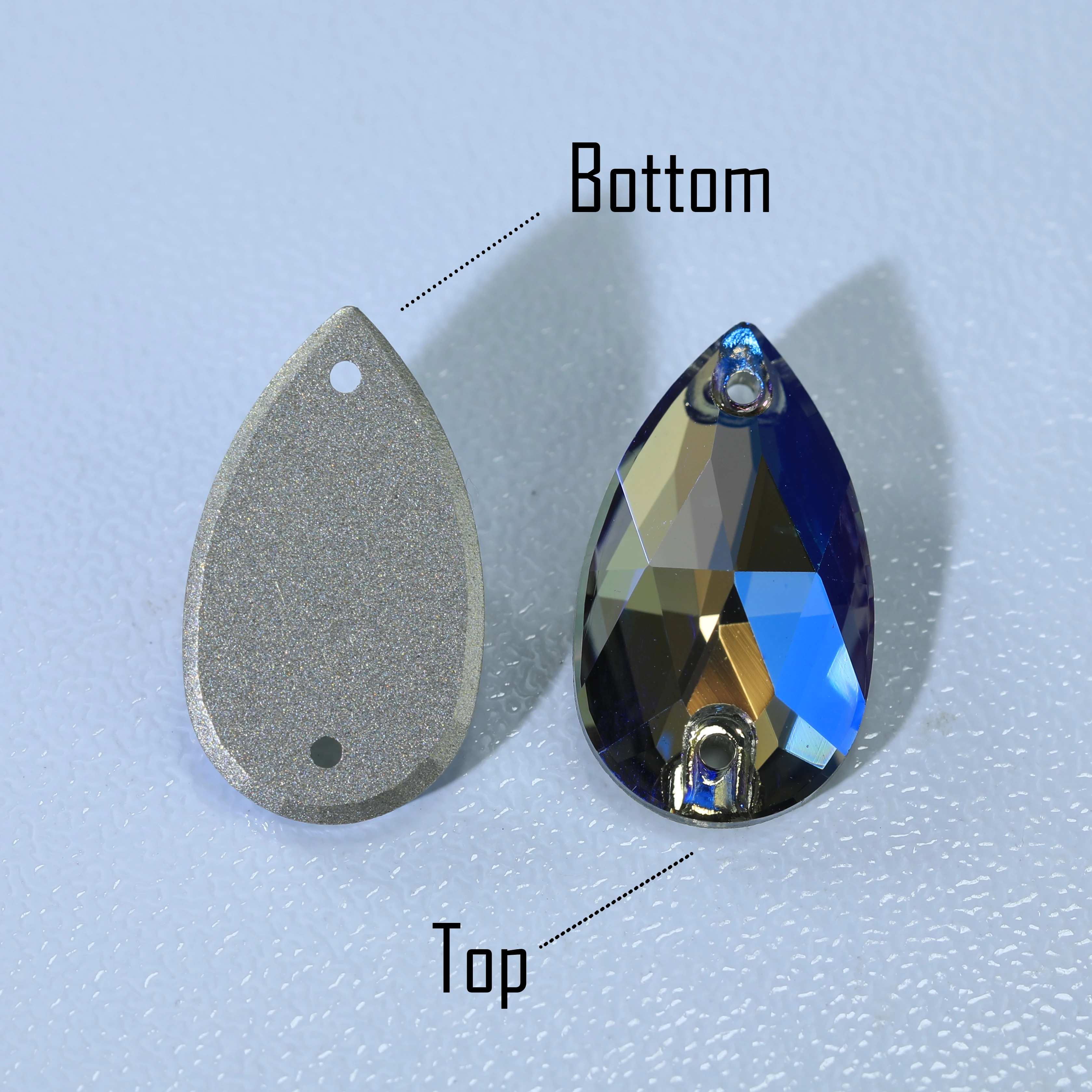 MO Funkelnde Glas-Strasssteine zum Aufnähen, normale Farbe, Plattierungseffekt, DIY-Bastelzubehör für Kleidung, Schuhe, Taschen, schicke Kristalle – Detail 5