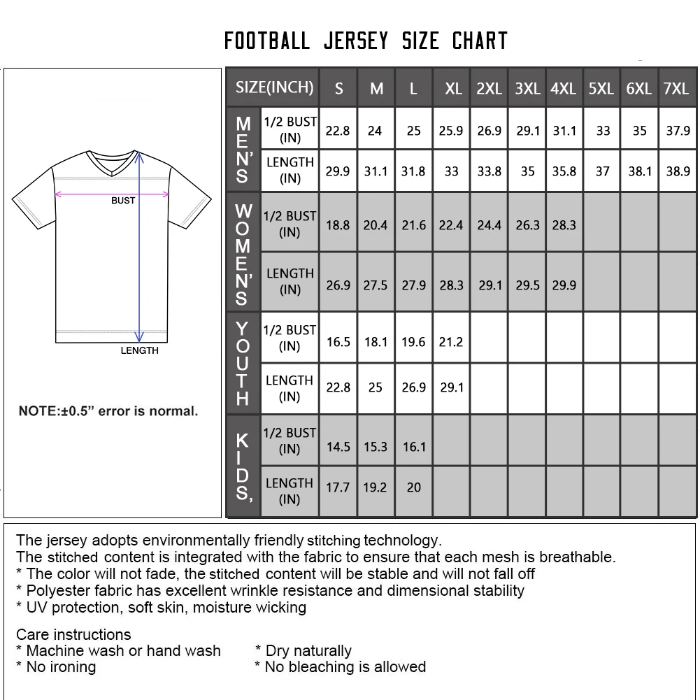 Camiseta de fútbol americano personalizada, negro, blanco, hombres, mujeres, niños, personalizado, impreso, nombre del equipo, número, uniforme deportivo, regalo para seguidores