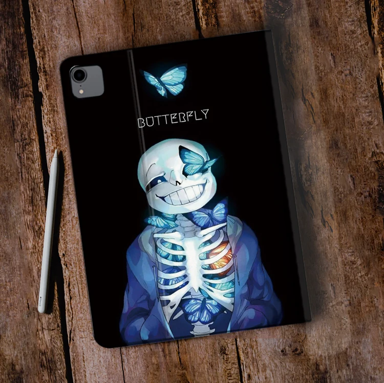 Imagem -02 - Capa Undertale Sans para Ipad 10.2 7th 8th Air Mini Capa de Silicone de Luxo para Ipad Air Ipad Pro11