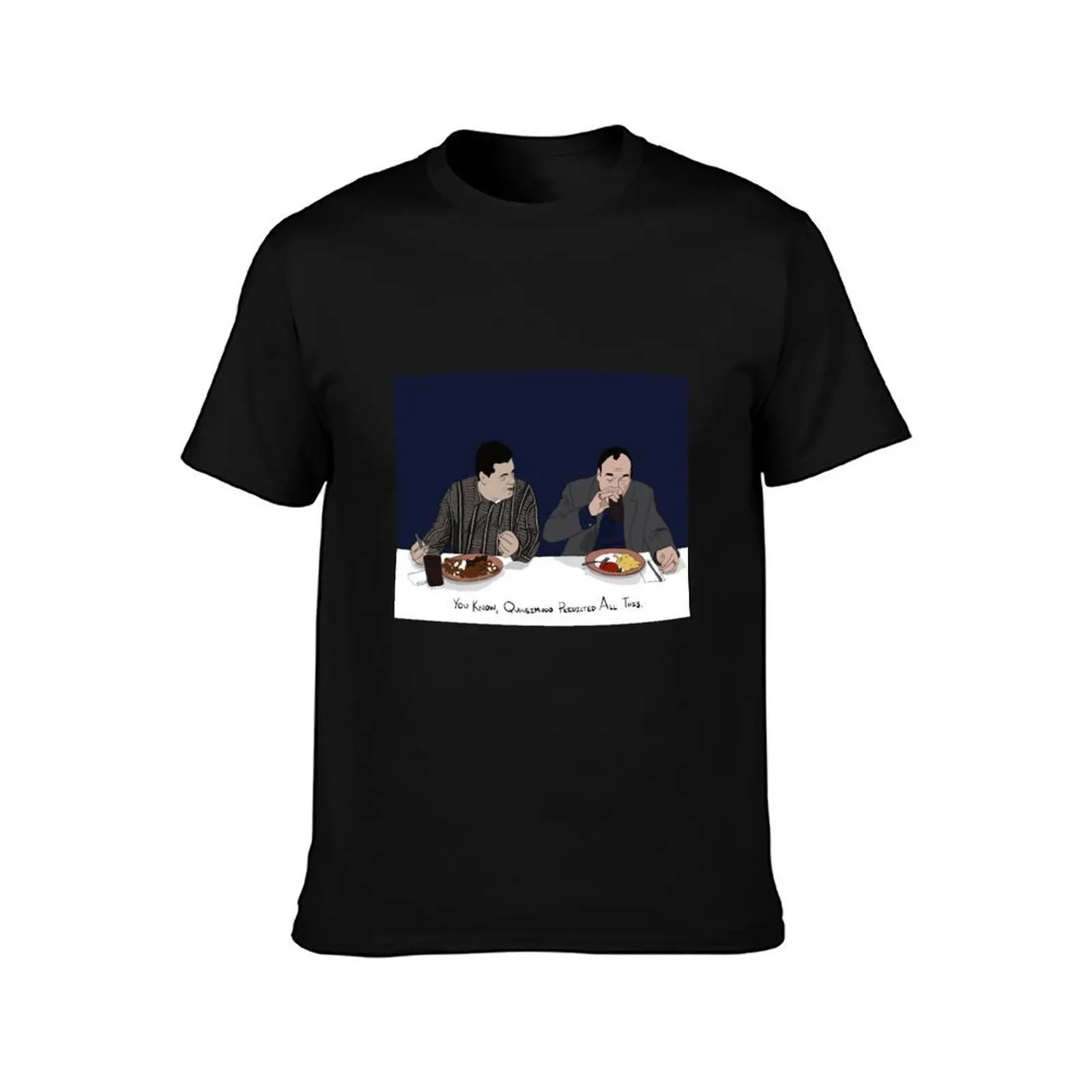 Quasimodo Predicted All This T-Shirt Sweat Absorbing Sports Tee Shirt