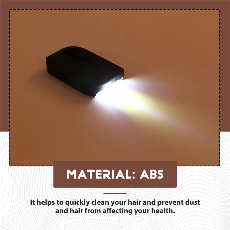 

B64B-Vacuum Cleaner Light Pet Hair Dust Display Lamp With 2 Lighting Modes Universal Vacuum Attachments