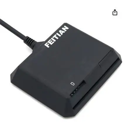 FeiTian R301 USB Smart Card Reader - ID1 Size Card or SIM/GS ESP32