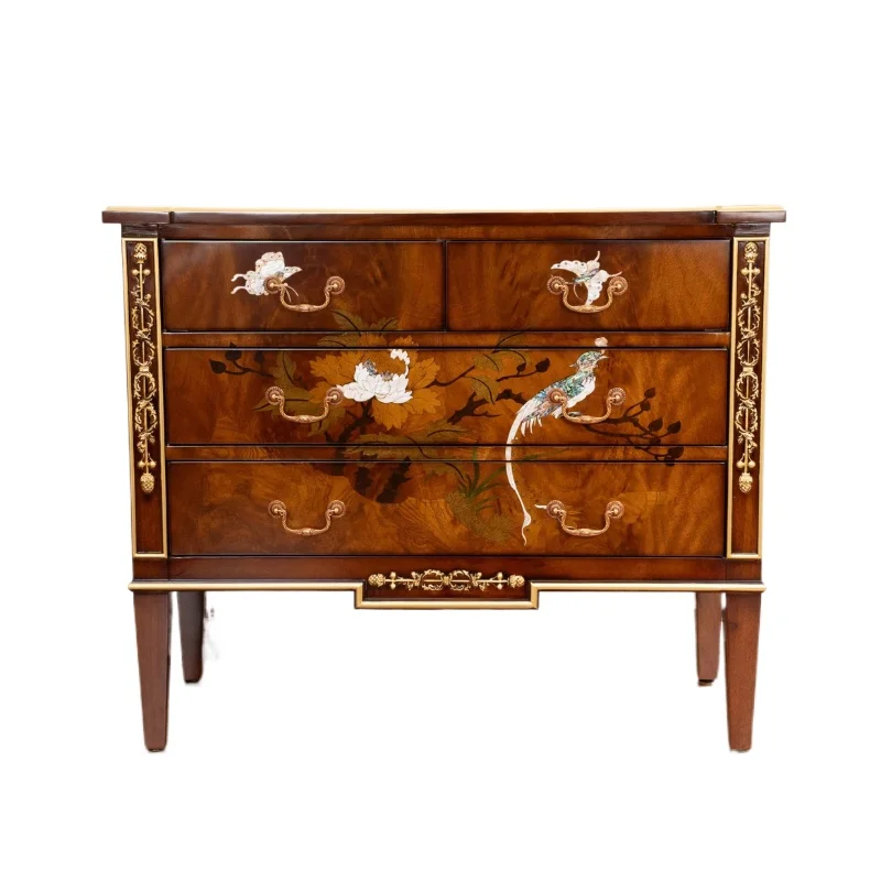 

Консольный рабочий стол из красного дерева, декоративная мебель для гостиной