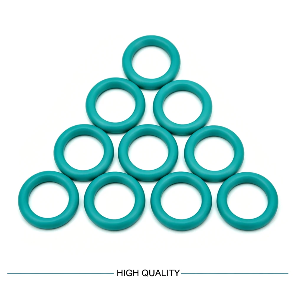 10Pcs FKM O-Ring CS 1.78mm ID 1.78~33.05mm resilient/Acid alkali/oil resistant/high-pressure pump valve sealing gasket