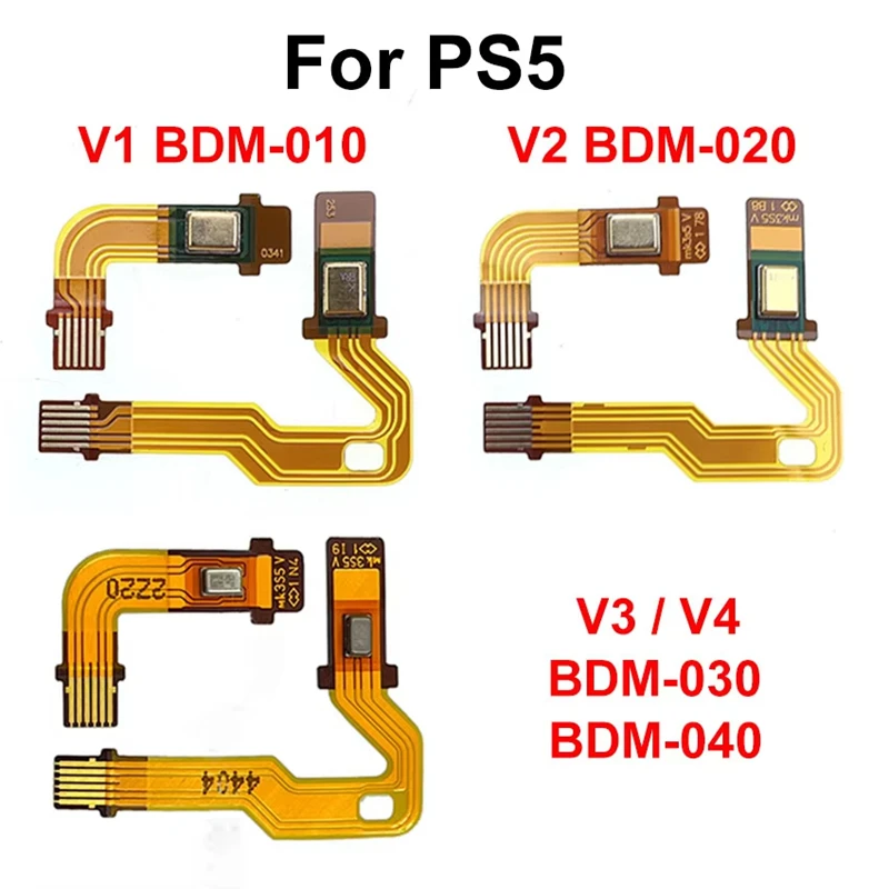 Left Right Microphone Flex Cable Replacement For PS5 Handle 