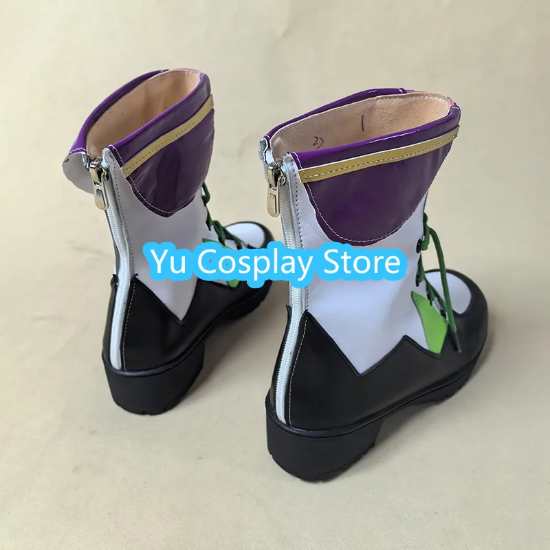 أحذية كاف كاسان الثالثة التأثيرية لأداء معرض الرسوم المتحركة أحذية تنكرية أنيمي أحذية أزياء الهالوين الدعائم #4