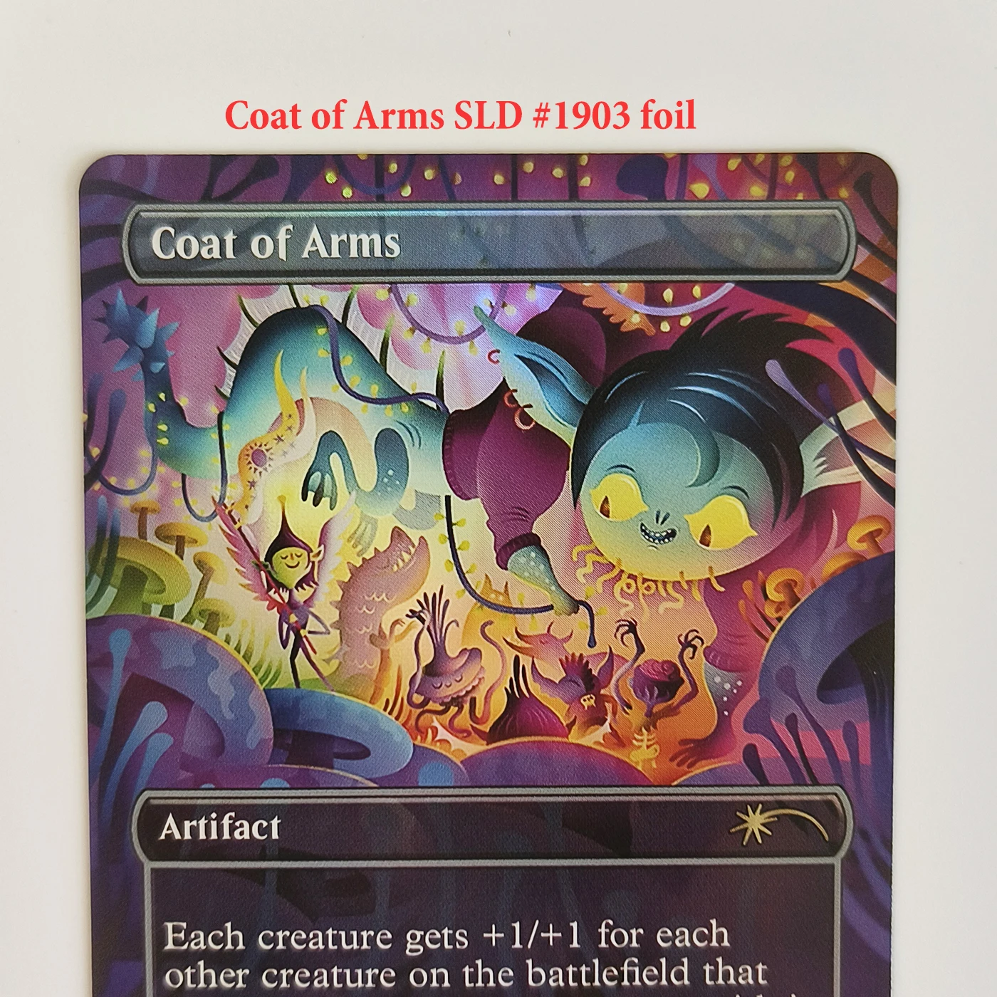 بطاقات رقائق الوكيل الرائعة المخصصة لطاولة عالية الجودة لرفع بطاقات ألعاب Palisade Bitterblossom Displacer Kitten