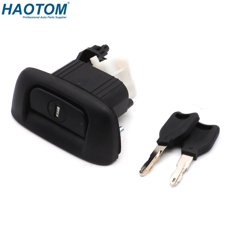 For Renault Thalia 1998-2010 Logan Clio Sedan Tailgate Trunk Boot Lock With 2 keys 7701472508 7700431773