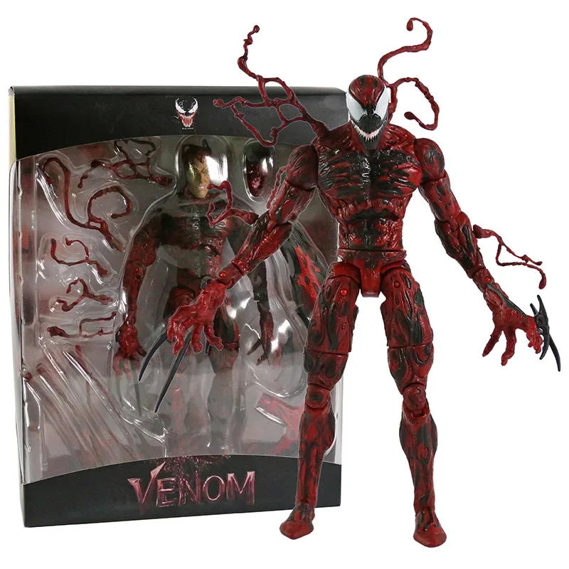 Venom: Let There Be Carnage Cletus Kasady Action Figure Toy Figurals Brinquedos