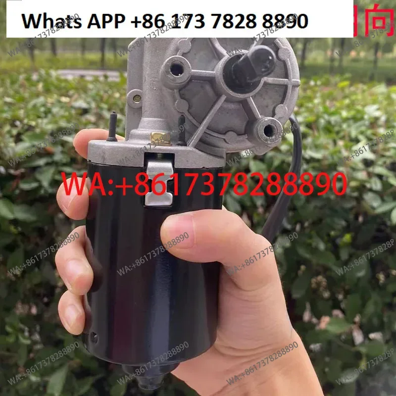 Worm gear reducer motor, copper turbine, plastic worm gear above 80 turns to the right D axis
