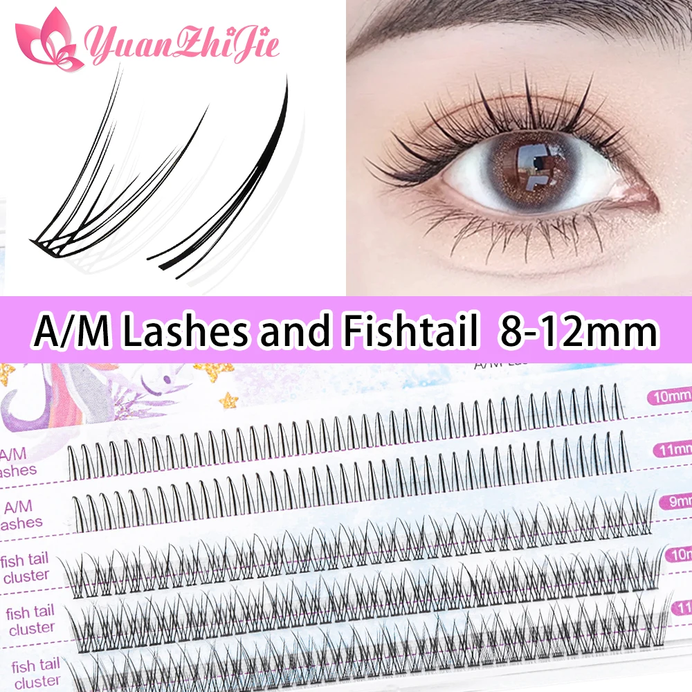 

Fashtail Lashes A Shape Fish Tail False Eyelashes Fairy Extension Pre Fan Russian Volume Soft Natural Cilia Supplies