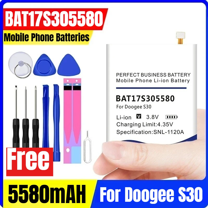 

5580mAH BAT17S305580 Mobile Phone Batteries for Doogee S30